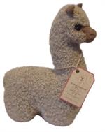  Baby alpaca tøjdyr beige.